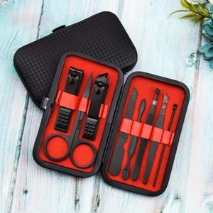 Set da manicure e pedicure 8 in 1 di alta qualità per la cura delle unghie - Foto 1 di 6