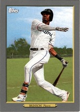2020 Topps Update - Turkey Red #TR-19 Lewis Brinson - Miami Marlins