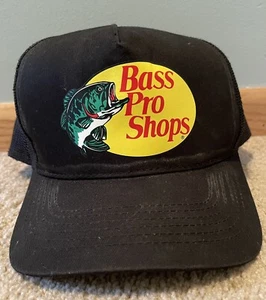 Bass Pro Shops Trucker Hat Men's Outdoor Fishing Mesh Cap Adjustable SnapBack - Picture 1 of 4