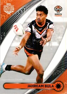 2024 Wests Tigers NRL TLA Special Edition Card - Jahream Bula - Picture 1 of 3