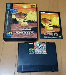 NG SNK NEO GEO AES SAMURAI SPIRITS GOOD CONDITION JPN IMPORT - Picture 1 of 9