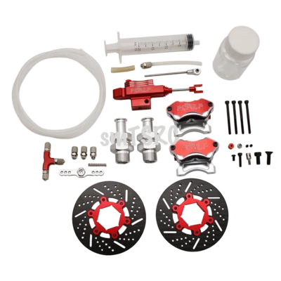 Metal FLMLF Front Wheel Hydraulic Brake For 1/5 RC Car Baja 5B 5T 5SC RC CAR - Image 1 of 4