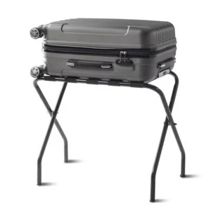 27x17x22" Portable Metal Travel Folding Luggage Suitcase Holder Rack Stand Home - Picture 1 of 11
