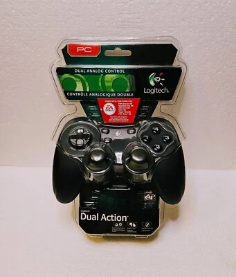 Logitech Dual Action Analog Gamepad Controller for PC - NEW & SEALED - Image 1 of 4
