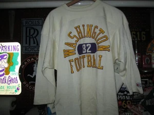 CHAMPION Vtg 1980s Washington Huskies Football DURENE 1982 Football Jersey NWOT - Picture 1 of 6