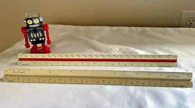 2 Vintage Rulers - Architect - Staedtler-Mars - Multiple Scales - Japan - Image 1 of 3