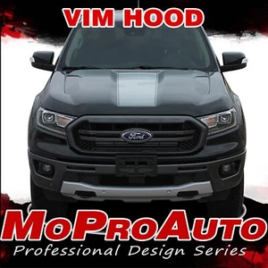 2020 2019-2023 Ford Ranger Hood Decal Center Stripes Vinyl Graphics VIM Stripe - Picture 1 of 6