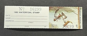 WTDstamps - 1985 KENTUCKY - State Duck Stamp - Lot1 - MNH **HUNTER TYPE** - Picture 1 of 2