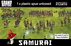 Wargames Atlantic 10mm Samurai Grand Battle 1 x Plastic Sprue Unboxed - Picture 1 of 16