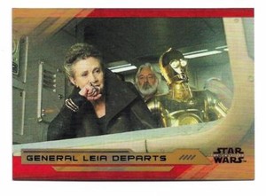 2018 Topps Star Wars The Last Jedi SERIES 2 Bronze Parallel #70 Serial #29/99