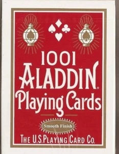 1001 Aladdin Smooth Finish playing cards (12 RED decks) - Picture 1 of 2