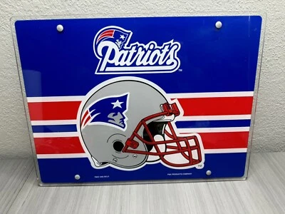 老式爱国者队标志 P&K 产品公司 1995 年 NFL 球迷广告 — 第 1/4 张图片