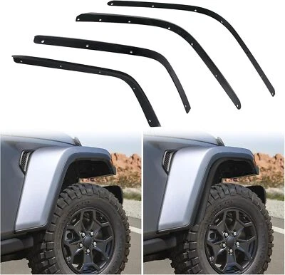 Protector de extensión de guardabarros delantero y trasero para Jeep 2020-2024 JT Sport & Willys Foto 1 de 4