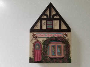 Susan Stentiford "Sweet Treats Bakery" Handpainted Wood Shelf Sitter Signed 1992 - Picture 1 of 7