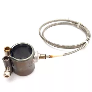 Watlow MB1A1JN1 Band Heater, ø1" x 1-1/2", 240V, 300W, SS Braided Lead - Picture 1 of 4