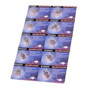 10pcs HSP Spark Glow Plug No.3 N3 Hot 70117 for RC Nitro Engines Car Truck - Picture 1 of 5