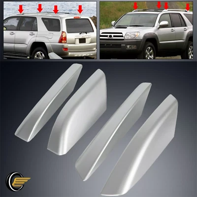 Cubierta de extremo de riel lateral para TOYOTA 4Runner N210 2003-2009 4 piezas Foto 1 de 4