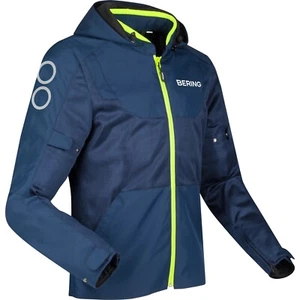Bering Profil Motorradjacke Blau NEU Grösse L inklusive Protektoren - Bild 1 von 2