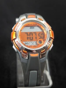 Armitron Unisex Pro Sport Digital Day Date Alarm Timer Silicone Band Watch 7.5In - Picture 1 of 4