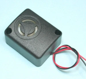 2pcs Painfully Loud EXTREME 108db Mini Siren Piezo Warble Alarm 12VDC 9VDC 6VDC - Picture 1 of 1