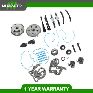 Timing Chain Kit & Cam Phasers & VVT Valves For 3V 5.4L Triton Ford Lincoln - Picture 1 of 11