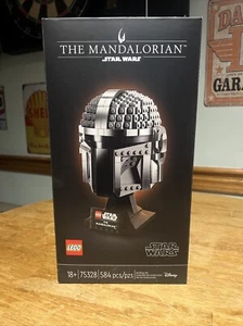 Lego Star Wars 75328 The Mandalorian Helmet 584 Pieces Sealed - NEW - Picture 1 of 5