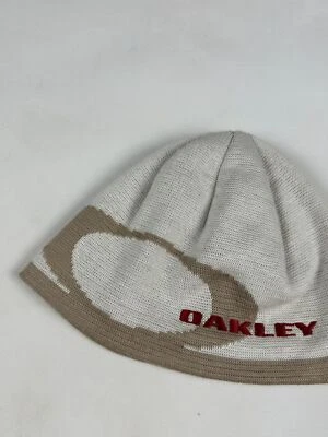 Vintage Oakley Gorpcore Big Logo Beanie Hat Made In USA - Image 1 of 4