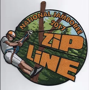 2017 National Jamboree Large 7,25" con toppa giacca fodera zip oscillante, come nuovo! - Foto 1 di 1