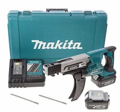 Makita DFR550RFE Akku-Magazinschrauber Schnellbauschrauber DFR550RTJ Schrauber - Bild 1 von 4