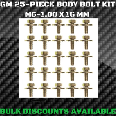 1982-1987 Grand National Interior Exterior Engine Bay Chassis Screws Body Bolts - Image 1 of 2