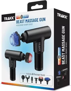 TRAKK Beast Cordless Hot and Cold Percussion Massager, 6 Intensity Levels, Deep - Picture 1 of 3