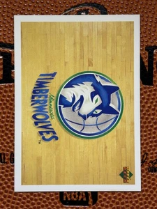 1991-92 Upper Deck International Italian Minnesota Timberwolves Team Logo #146 - Picture 1 of 2