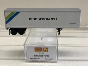 N Scale Micro Trains MTL 450 00 140 Erie Western EREZ 208500 40' Trailer - Picture 1 of 4