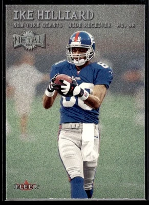 2000 Metal Ike Hilliard New York Giants #42 - Image 1 of 2