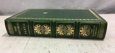 The Republic Franklin Library Plato Leather 1975 100 Greatest Books Of All Time - Image 1 of 4