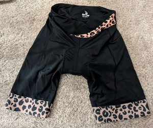 Beroy L Damen Radhose mit Leoprint Design - Bild 1 von 4