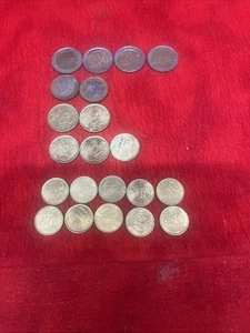 VINTAGE EURO COIN COLLECTION $12.60 EURO - VARIOUS DENOMINATIONS (13a) - Picture 1 of 6