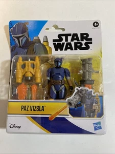 Star Wars: Paz Vizsla 4” Action Figure Jet pack And Rocket Launcher New - Picture 1 of 6