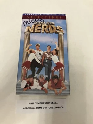 VHS Tape    Revenge of the Nerds    $5.00      Shipping   $4.50/$1.00 - Image 1 of 2