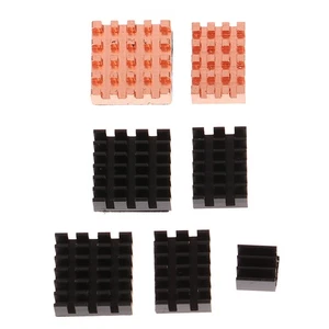 1Set Dissipateur Chaleur Refroidisseur Aluminium Radiateur pour Orange Pi Zero 3/3B - Photo 1/15