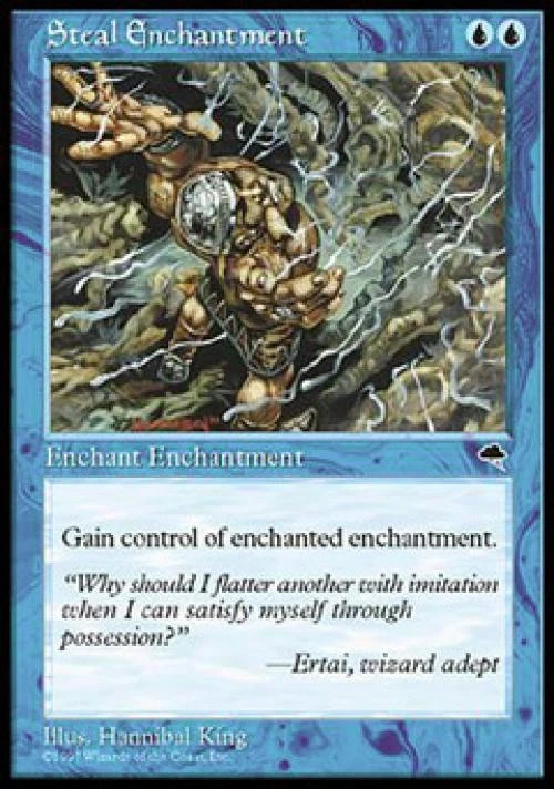 Steal Enchantment - Light Play MTG Tempest - Image 1 of 1