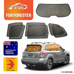 Window Sun Shades for Subaru Forester 12-18 Car Rear Windscreen Shade SunBlind - Picture 1 of 21