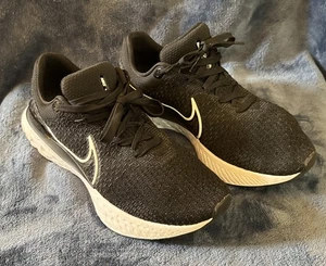 Vintage Nike React Infinity Run Flyknit 3 Black DH5392-001 Men’s Size 12 Running - Picture 1 of 16