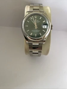 ROLEX OYSTER PERPETUAL DATEJUST MEDIUM GREEN OYSTERBAND REF.: 278240 PAPIERE/BOX - Bild 1 von 14