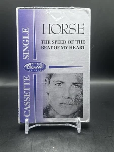 Horse - The Speed Of The Beat Of My Heart/Cassette Single/HTF Sealed - Picture 1 of 3