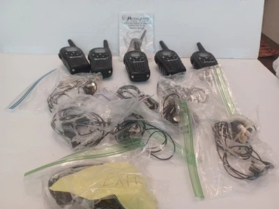 Lote de 5 radios de 2 vías Midland X-Tra Talk LXT276/330 USADAS/SIN CARGADORES BATERÍA AAA Foto 1 de 4