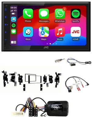 JVC Bluetooth 2DIN Lenkrad DAB USB Autoradio für Nissan Versa Tiida C11 2008-201 - Bild 1 von 4