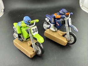 Tyco Hot Wheels JEREMY McGrath X-Treme MOTOCROSS STUNT BIKE HO SLOT X2 - Foto 1 di 4