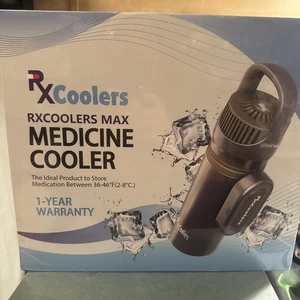 Rx Coolers Max Medizinkühler. Das ideale Produkt zur Aufbewahrung von Medikamenten 36-46 Grad Fahrenheit  - Bild 1 von 4