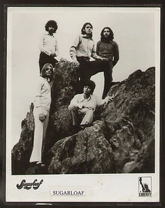 FOTO ORIGINALE PROMOZIONALE SUGARLOAF LIBERTY ANNI 70 PSYCHEDELIC ROCK CM 20X25 - Imagen 1 de 1